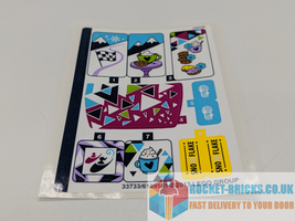 Lego set missing stickers sale