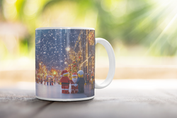 ⭐️️Exclusive Lego Christmas Scene Mug - Hudson Yards | NYC | New York⭐️️