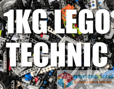 ⭐️️1Kg/1000g LEGO TECHNIC INC MIXED PARTS, WIDE VARIETY + CAREFULLY CLEANED⭐️