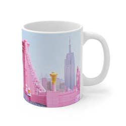 Tranquil Sunrise Brooklyn Bridge Mug