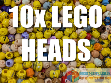 10x LEGO MINIFIGURE HATS / HELMETS / HEADWEAR - CUSTOMISE YOUR CREATIONS!