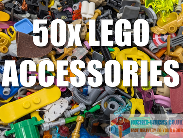 10x LEGO MINIFIGURE ACCESSORIES - EQUIP YOUR MINIFIGURES!