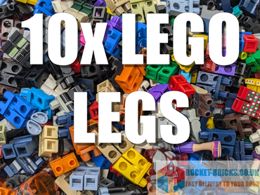 10x LEGO MINIFIGURE LEGS - PERFECT FOR CUSTOMISING YOUR MINIFIGURES!