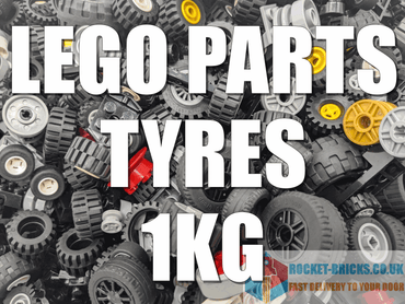 ⭐️️LEGO 1KG BUNDLES INCL MIXED BRICKS PARTS PIECES TILES - TYRES⭐️