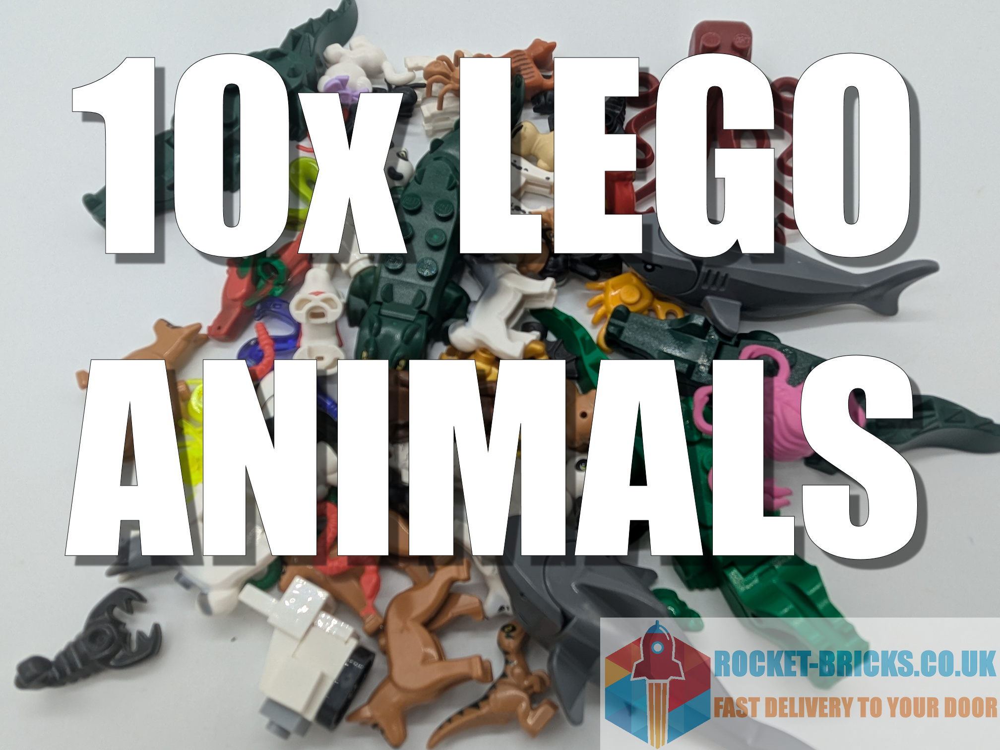 10x LEGO ANIMALS