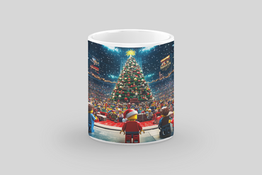 ⭐️️Exclusive Lego Christmas Scene Mug - Madison Square Garden | NYC | New York⭐️️