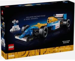 LEGO Icons Williams Racing FW14B & Nigel Mansell Home Office Desk Decor 10353