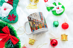 ⭐️️Exclusive Lego Christmas Scene Mug - Fifth Avenue | NYC | New York⭐️️