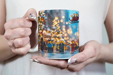 ⭐️️Exclusive Lego Christmas Scene Mug - The High Line | NYC | New York⭐️️