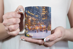 ⭐️️Exclusive Lego Christmas Scene Mug - Hudson Yards | NYC | New York⭐️️