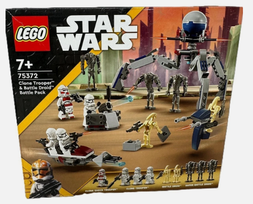 LEGO Star Wars 75372 Clone Trooper & Battle Droid Pack Build Only (No Minifigs)
