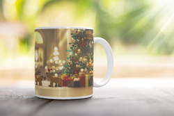 ⭐️️Exclusive Lego Christmas Scene Mug - Metropolitan Museum of Art | NYC | New York⭐️️