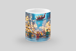 ⭐️️Exclusive Lego Christmas Scene Mug - The High Line | NYC | New York⭐️️