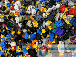 BULK PACK OF 10 GENUINE LEGO MINIFIGURES