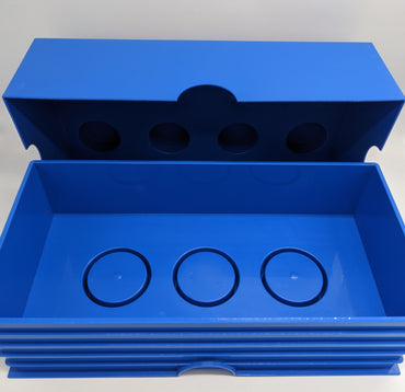 LEGO® Storage Box 2x4 Brick 8 Stud Blue Genuine Large 5001266