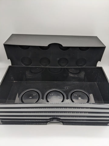 LEGO® Storage Box 2x4 Brick 8 Stud Black Genuine Large 5006912