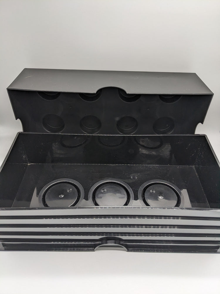 LEGO® Storage Box 2x4 Brick 8 Stud Black Genuine Large 5006912