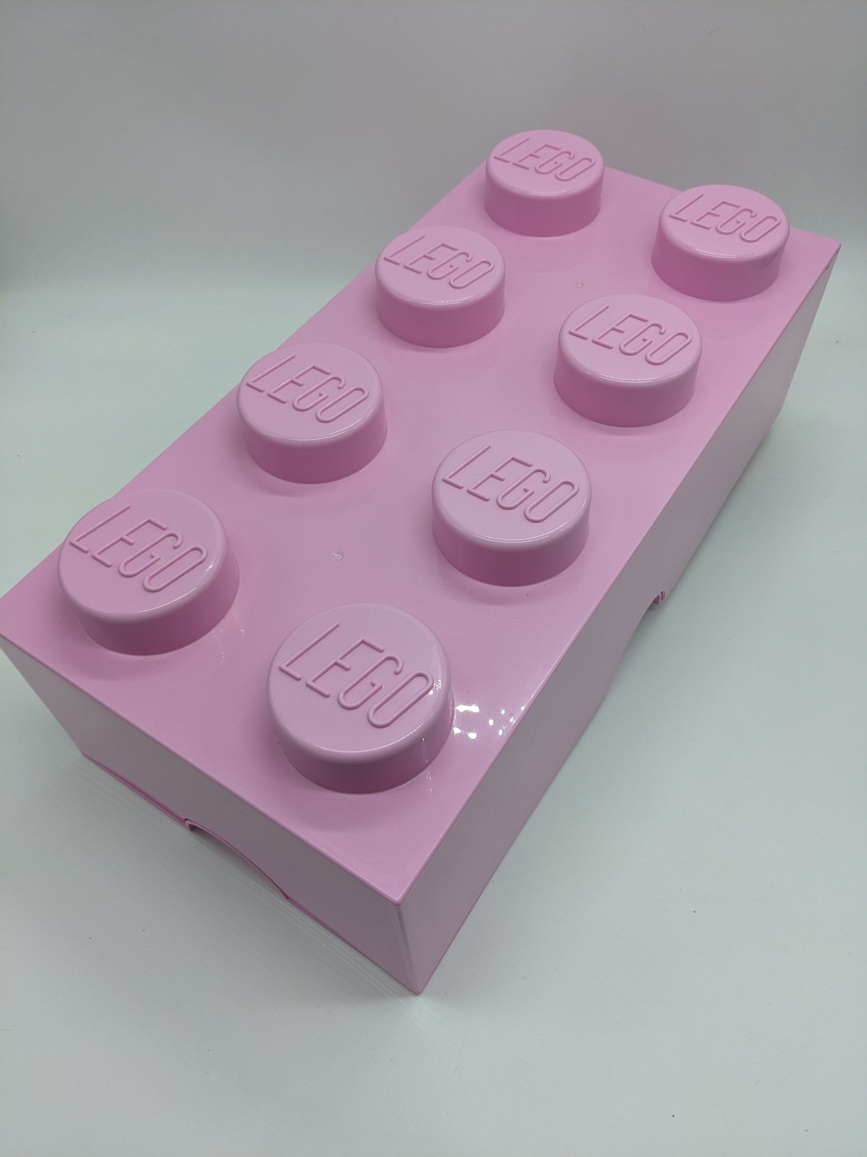 LEGO® Storage Box 2x4 Brick 8 Stud Light Purple Genuine Large 5007126