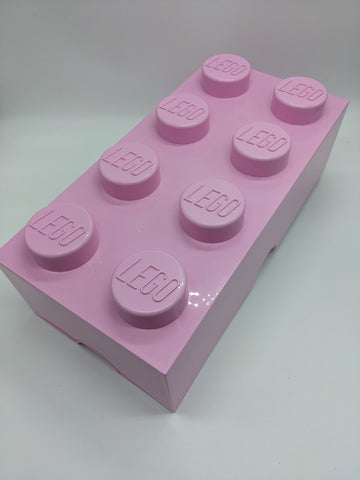 LEGO® Storage Box 2x4 Brick 8 Stud Light Purple Genuine Large 5007126