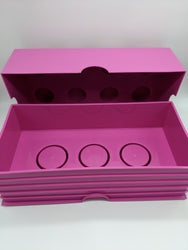 LEGO® Storage Box 2x4 Brick 8 Stud Dark Pink Genuine Large 5006914