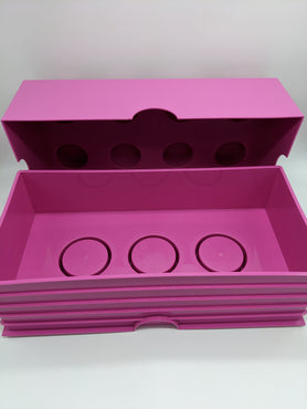 LEGO® Storage Box 2x4 Brick 8 Stud Dark Pink Genuine Large 5006914