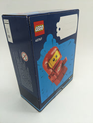 LEGO Up-Scaled Baby Astronaut 40767 Space Figure 250 Piece Red Suit