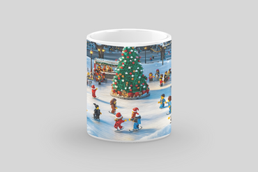 ⭐️️Exclusive Lego Christmas Scene Mug - Washington Square Park | NYC | New York⭐️️