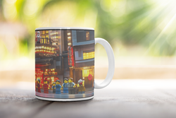 ⭐️️Exclusive Lego Christmas Scene Mug - Broadway Theater District | NYC | New York⭐️️