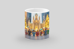 ⭐️️Exclusive Lego Christmas Scene Mug - St. Patrick's Cathedral | NYC | New York⭐️️