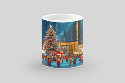 ⭐️️Lego Christmas Scene Mug: Lincoln Center for the Performing Arts | NYC | New York⭐️️