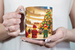 ⭐️️Exclusive Lego Christmas Scene Mug - Guggenheim Museum | NYC | New York⭐️️