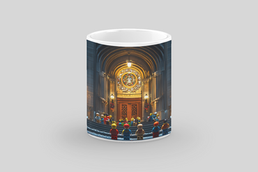 ⭐️️Lego Christmas Scene Mug: Cathedral of St. John the Divine | NYC | New York⭐️️