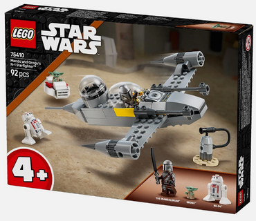 LEGO Star Wars 75410 Mando and Grogu's N-1 Starfighter (No Minifigs)